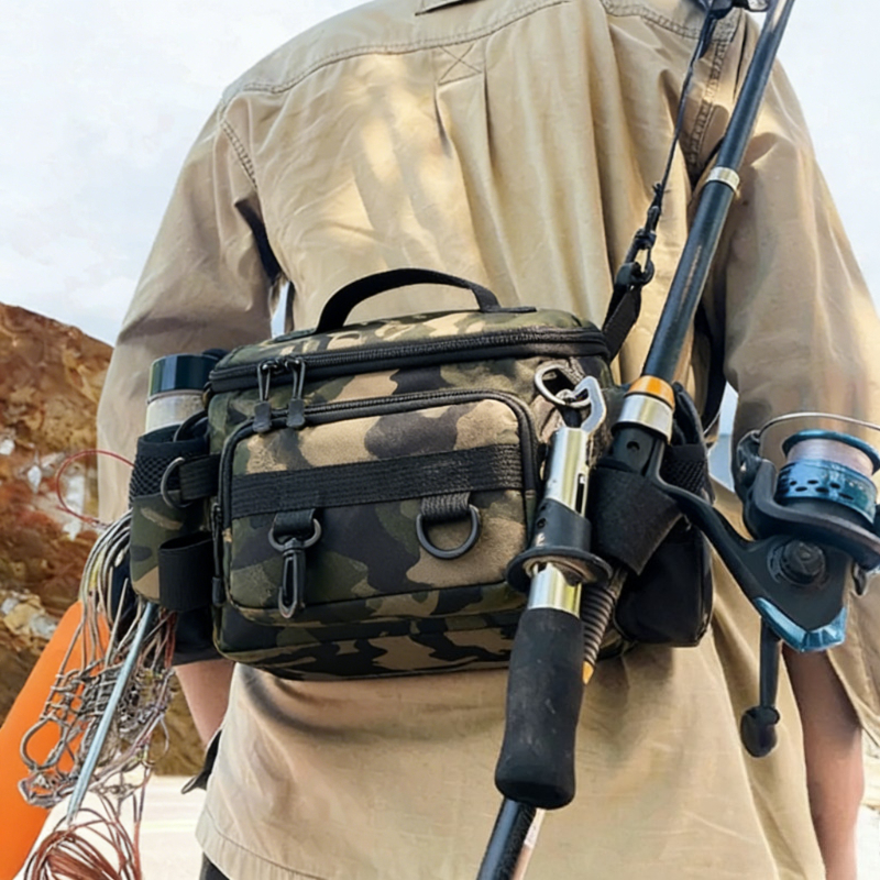 Fishing Equipment Fly - Fishing Tackle Backpack with Rod Holder