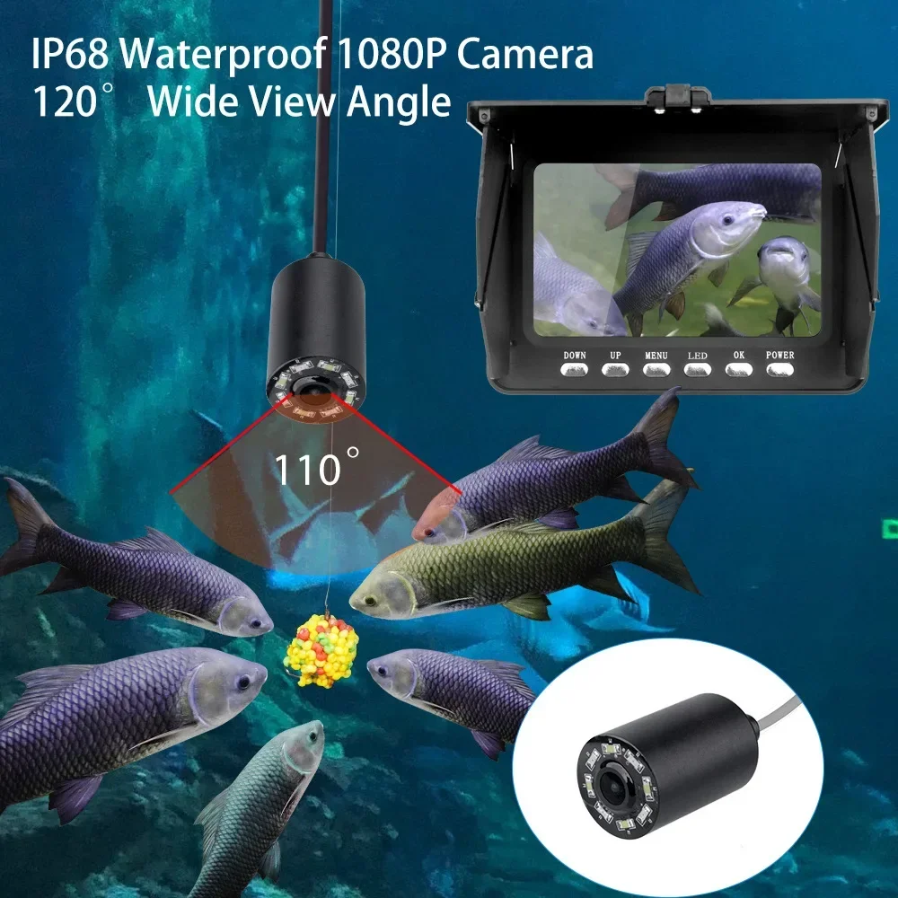 Fish Finder 5.0 Inch LCD Displ - Underwater Fishing Camera บทวิจารณ์และราคา