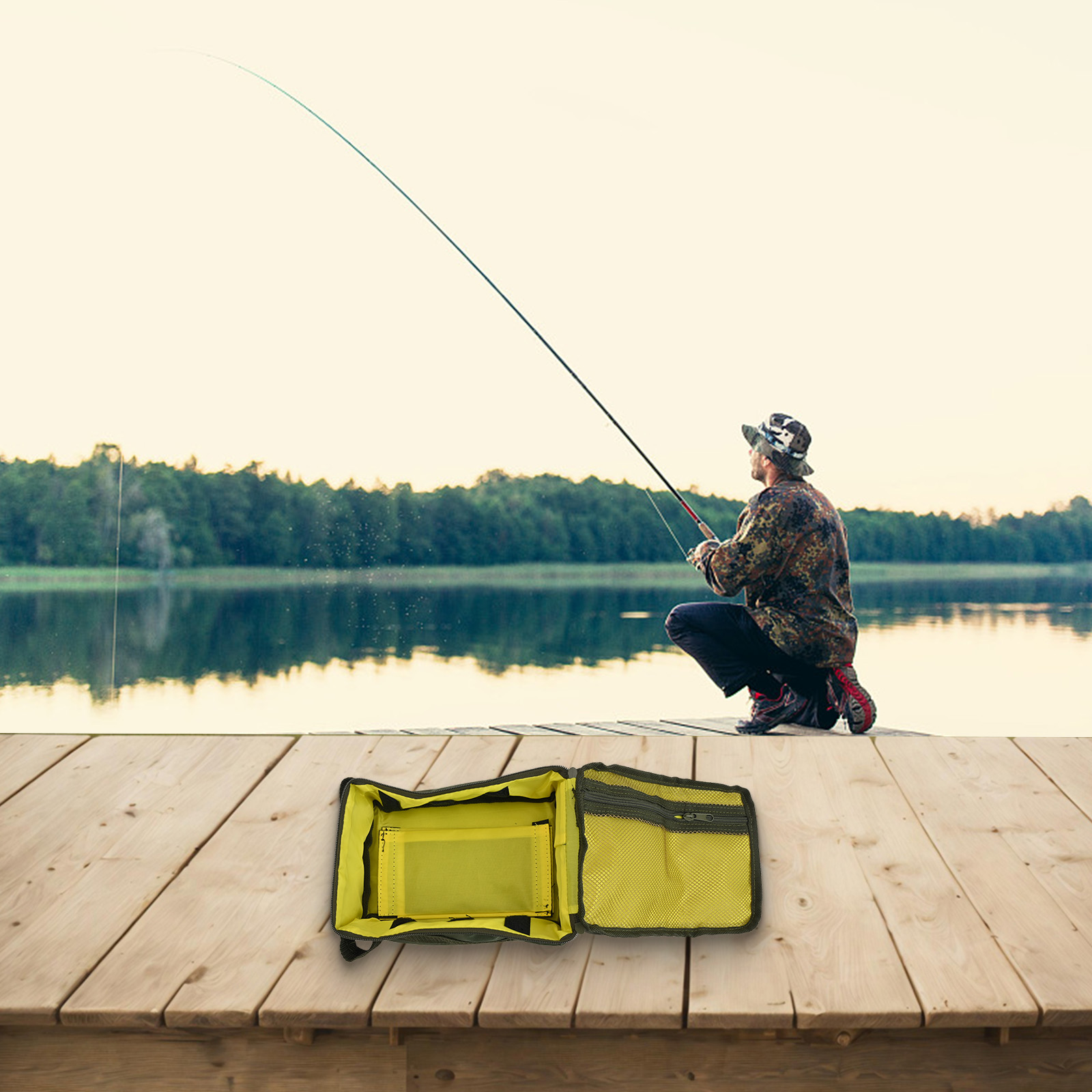 Fishing Trip Fishing Reel Case - Fishing Equipment Terms บทวิจารณ์และราคา