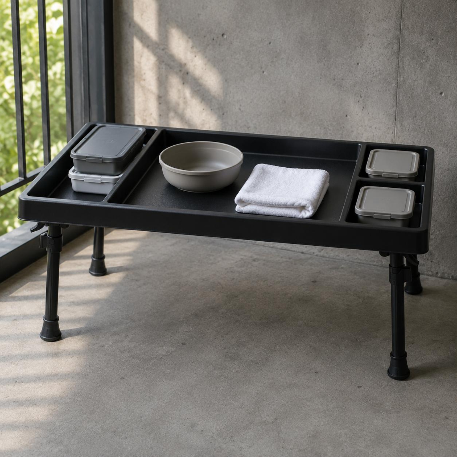 Fishing Tackle Tray Table Stur - Carp Fishing Tackle บทวิจารณ์และราคา