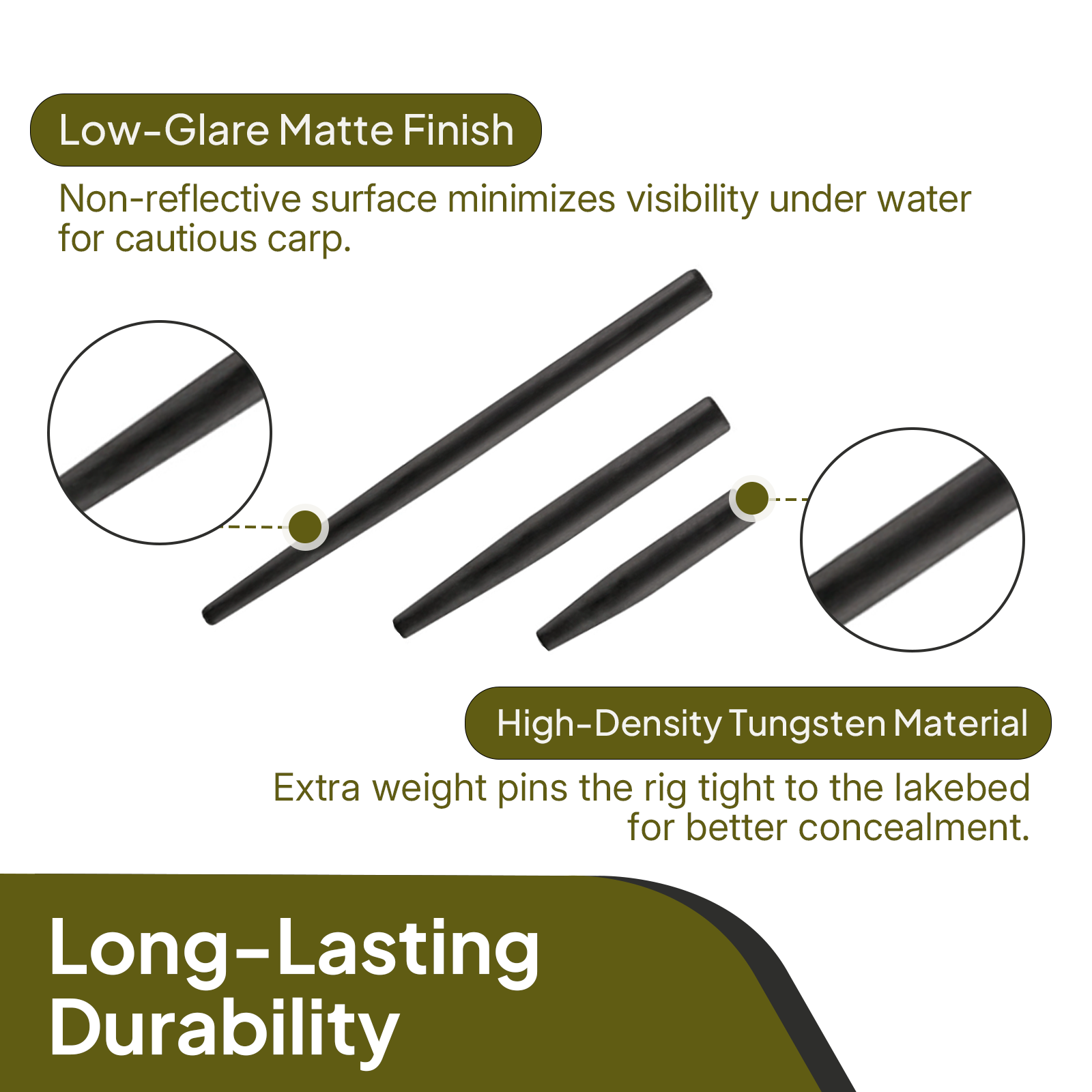10pcs Tungsten Fishing Anti Ta - Carp Fishing Tackle บทวิจารณ์และราคา