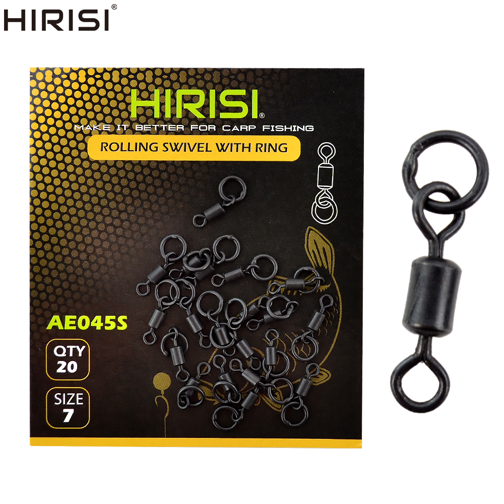 20pcs Carp Fishing Swivel for  - Carp Fishing Tackle บทวิจารณ์และราคา