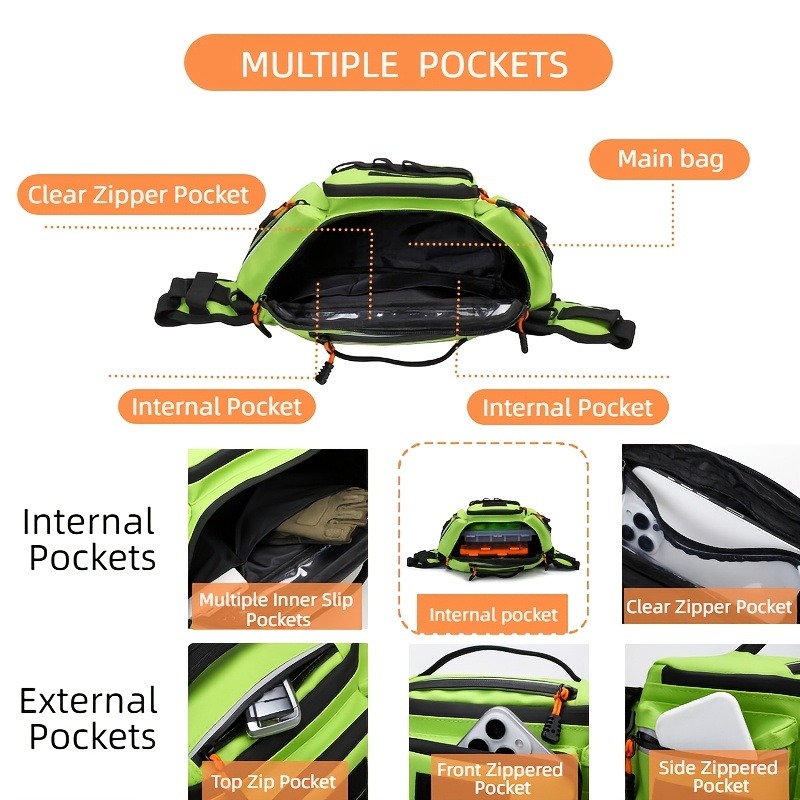 Large Capacity Multifunctional - Fishing Equipment In บทวิจารณ์และราคา