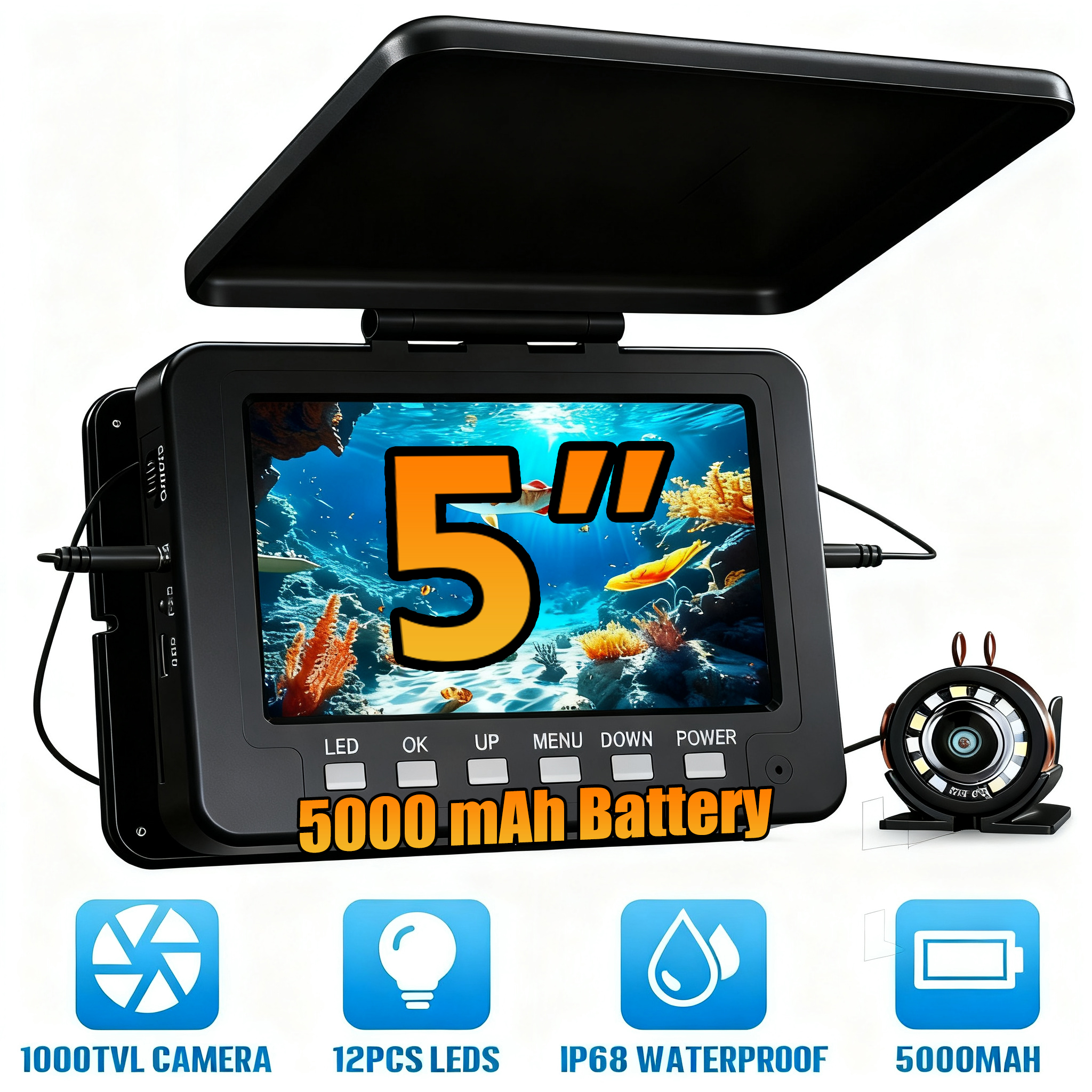 Underwater Fishing Camera - 50 - Underwater Fishing Camera บทวิจารณ์และราคา