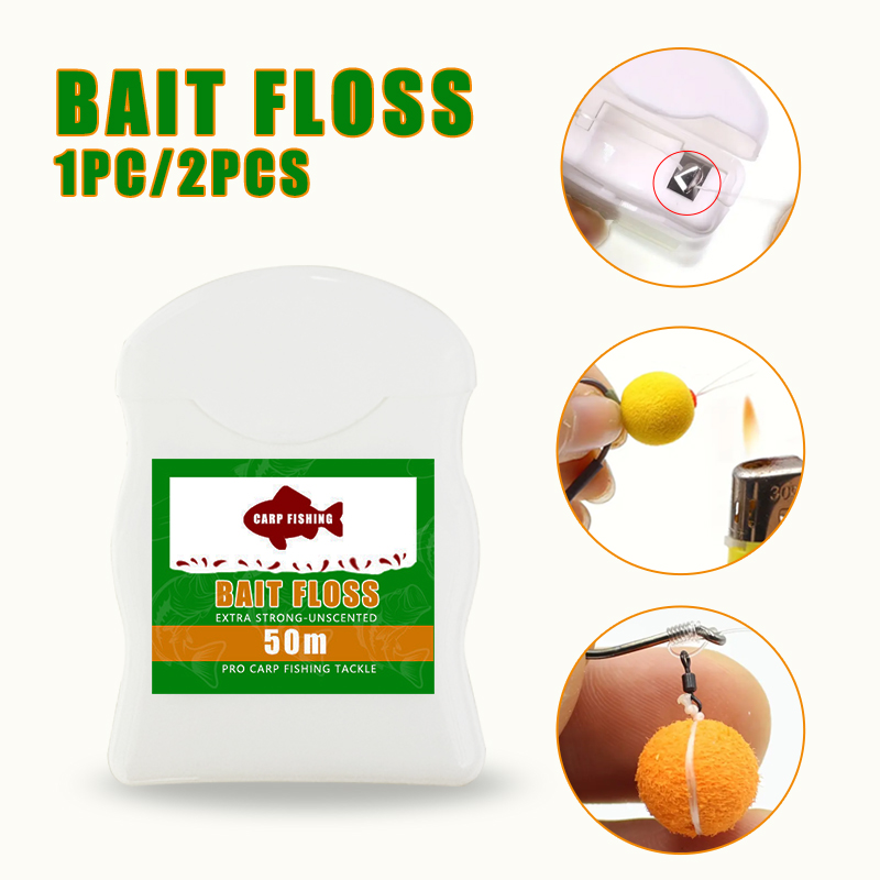 1pc/2pcs 50m Carp Fishing Bait - Carp Fishing Tackle บทวิจารณ์และราคา