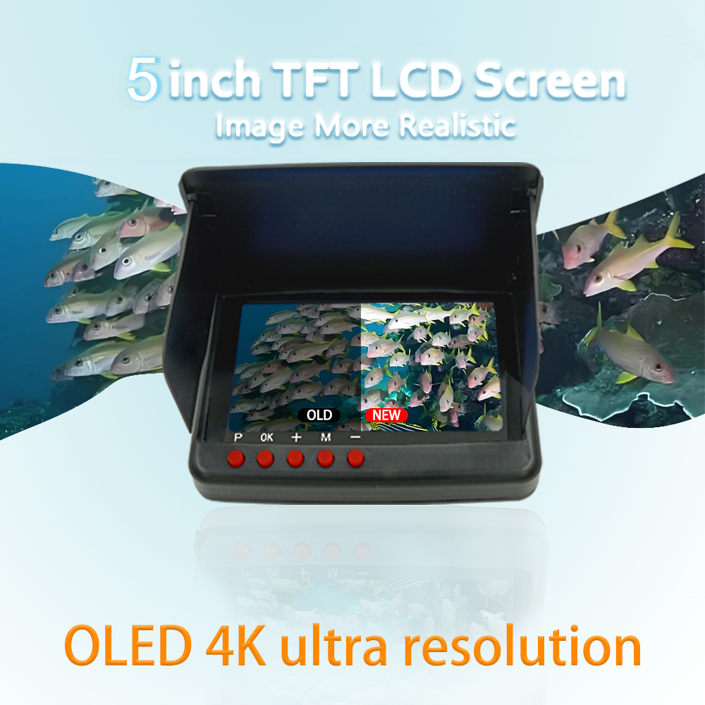 YS5A 5 Inch DVR 4K Resolution  - Underwater Fishing Camera บทวิจารณ์และราคา