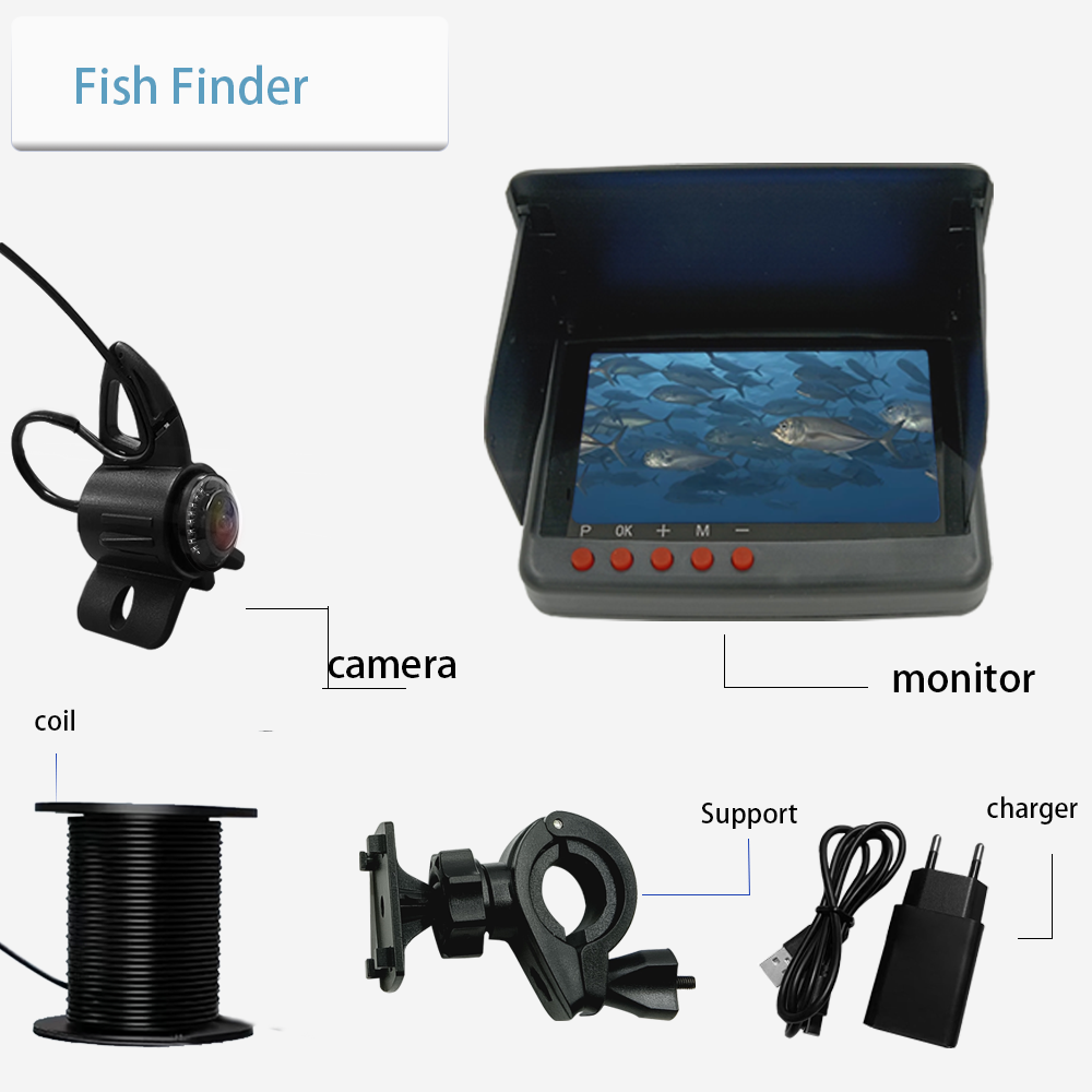 YS5A 5 Inch DVR 4K Resolution  - Underwater Fishing Camera บทวิจารณ์และราคา