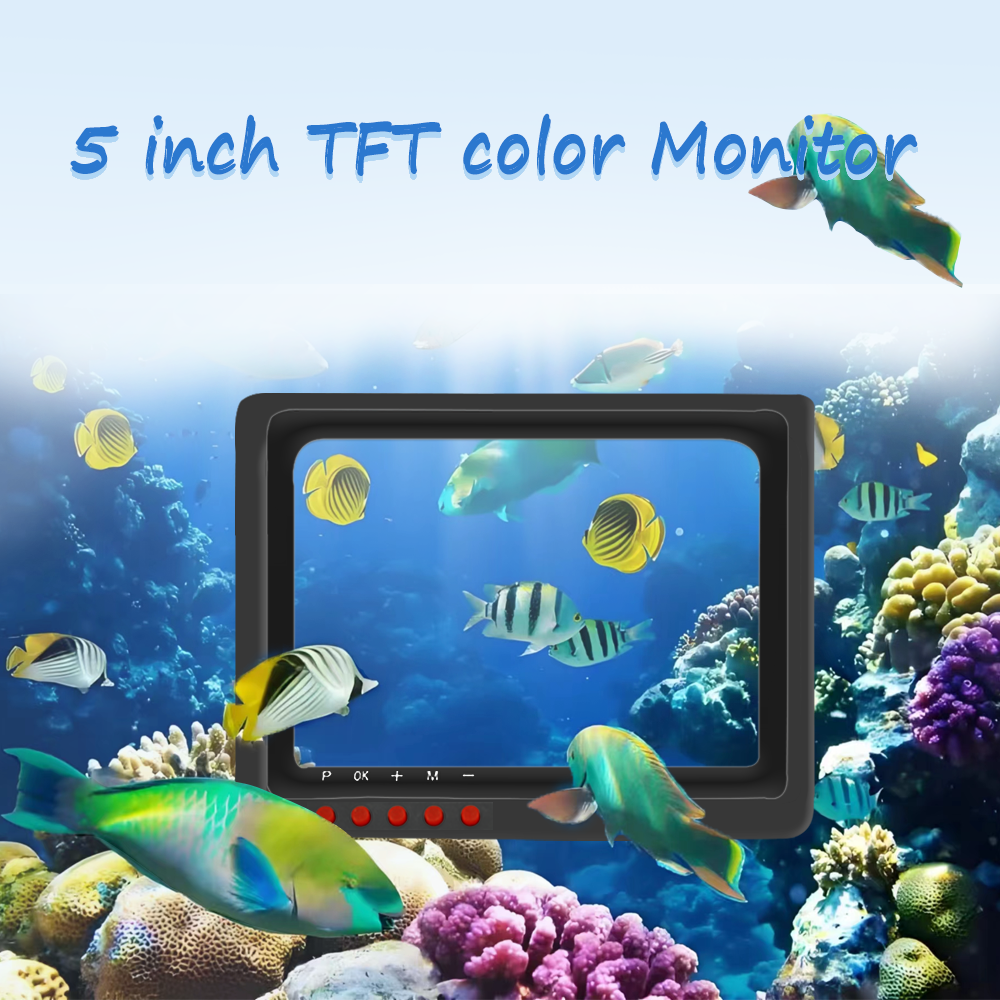 YS5A 5 Inch DVR 4K Resolution  - Underwater Fishing Camera บทวิจารณ์และราคา