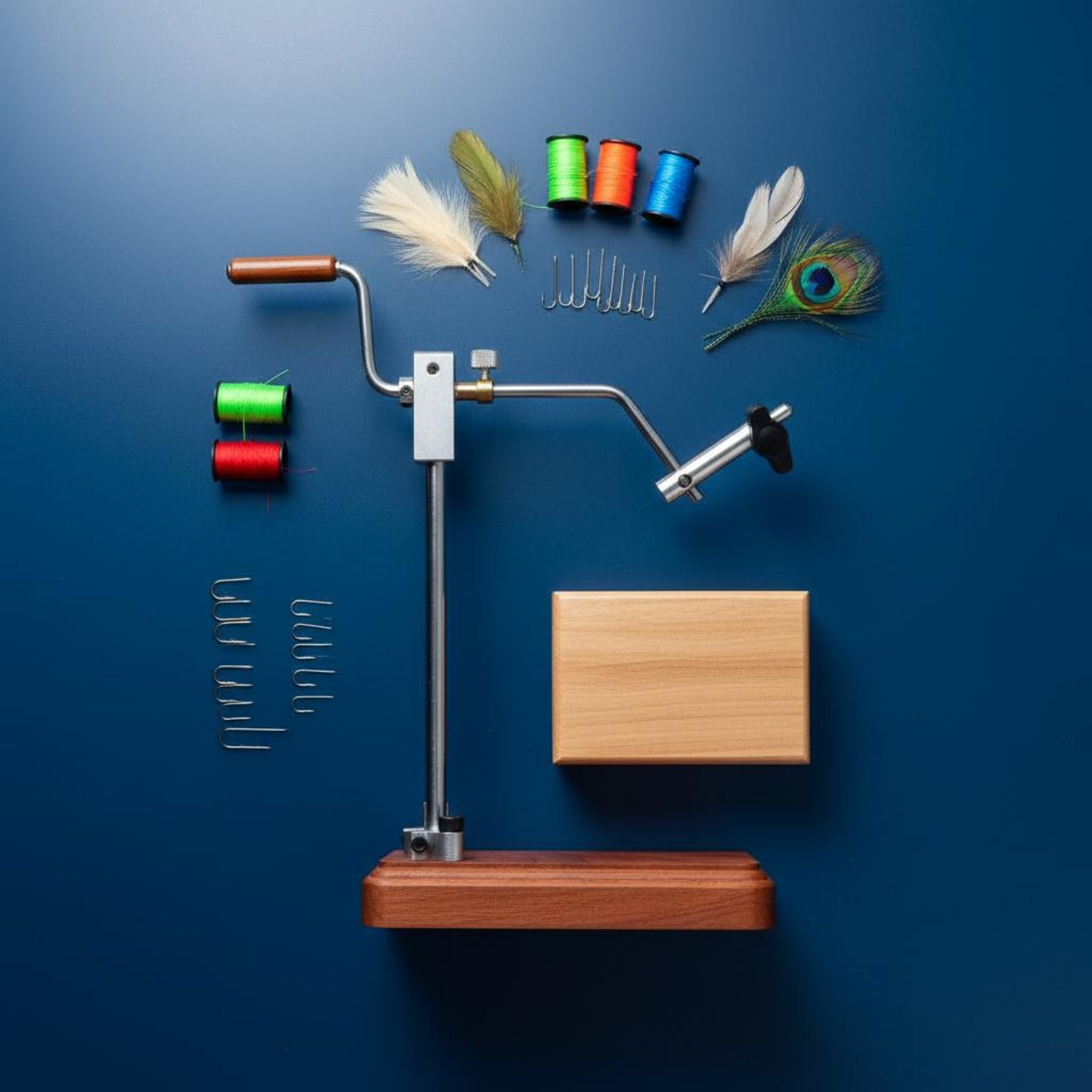 Rotary Fly Tying Vise Stable B - Fishing Equipment Fly บทวิจารณ์และราคา