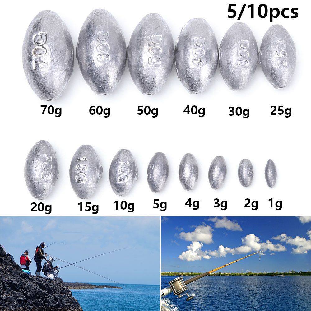 5/10Pcs High Quality Line Sink - Carp Fishing Tackle บทวิจารณ์และราคา