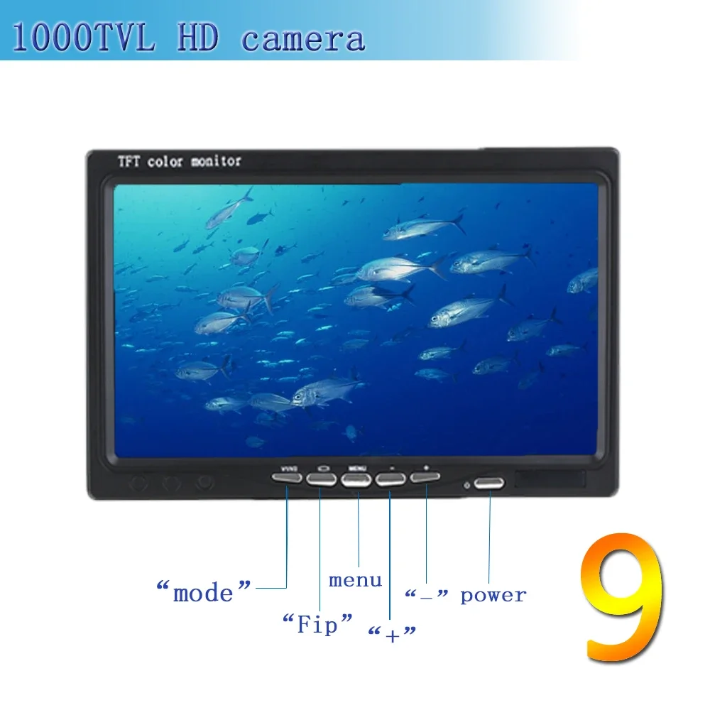 Fish finder F08A 9inch Underwa - Underwater Fishing Camera บทวิจารณ์และราคา