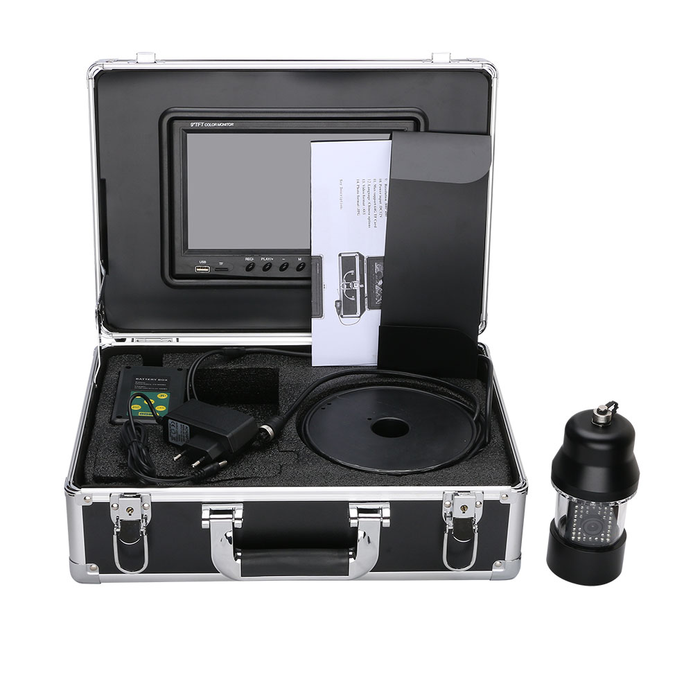 9 Inch DVR Recorder 100m Under - Underwater Fishing Camera บทวิจารณ์และราคา