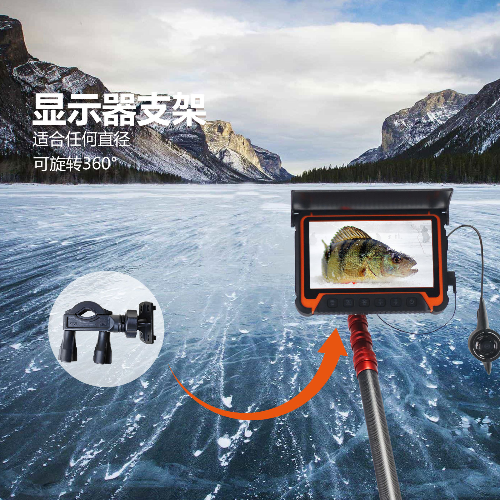 5Inch IPS Screen Underwater 15 - Underwater Fishing Camera บทวิจารณ์และราคา