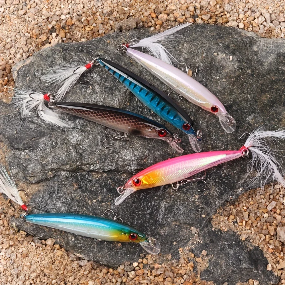 5pcs/box Laser 3D Eyes Bionic  - Fishing Equipment In บทวิจารณ์และราคา