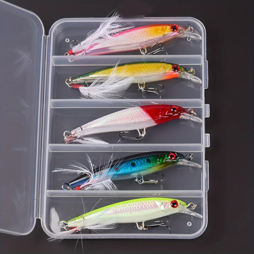 5pcs/box Laser 3D Eyes Bionic  - Fishing Equipment In บทวิจารณ์และราคา