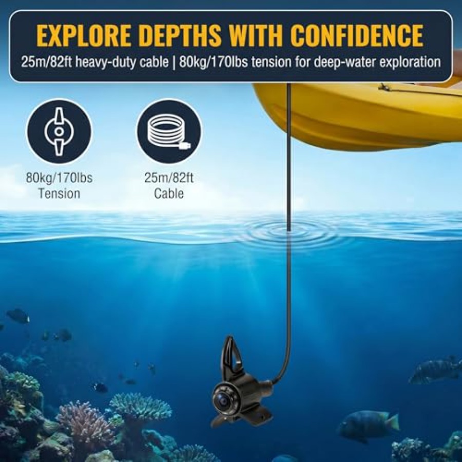 Underwater Fishing Finder Came - Underwater Fishing Camera บทวิจารณ์และราคา