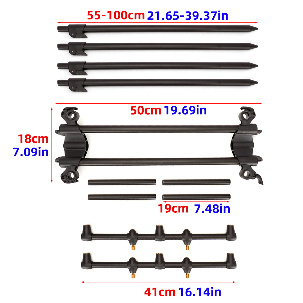 Hirisi Carp Fishing Rod Pod Se - Carp Fishing Tackle บทวิจารณ์และราคา
