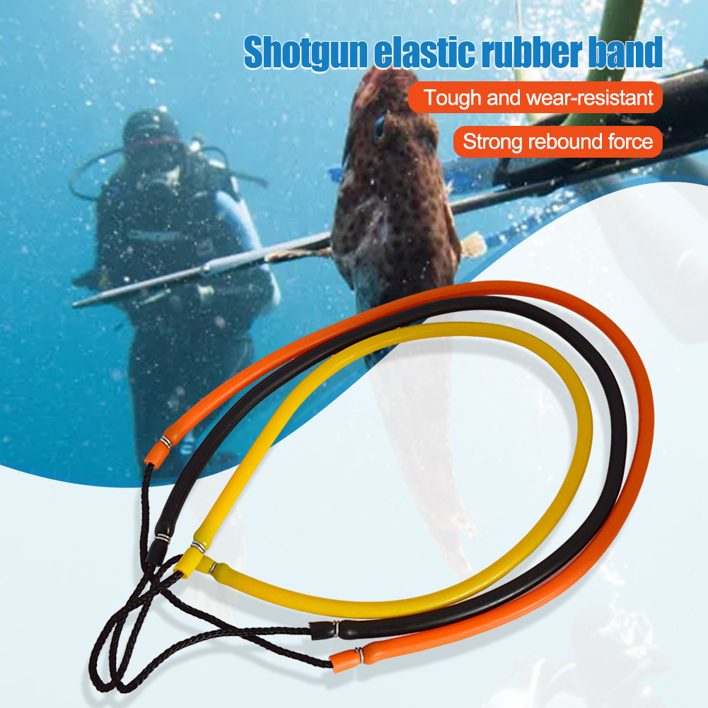 1PCS Speargun Rubber Bands Rub - Fishing Equipment In บทวิจารณ์และราคา