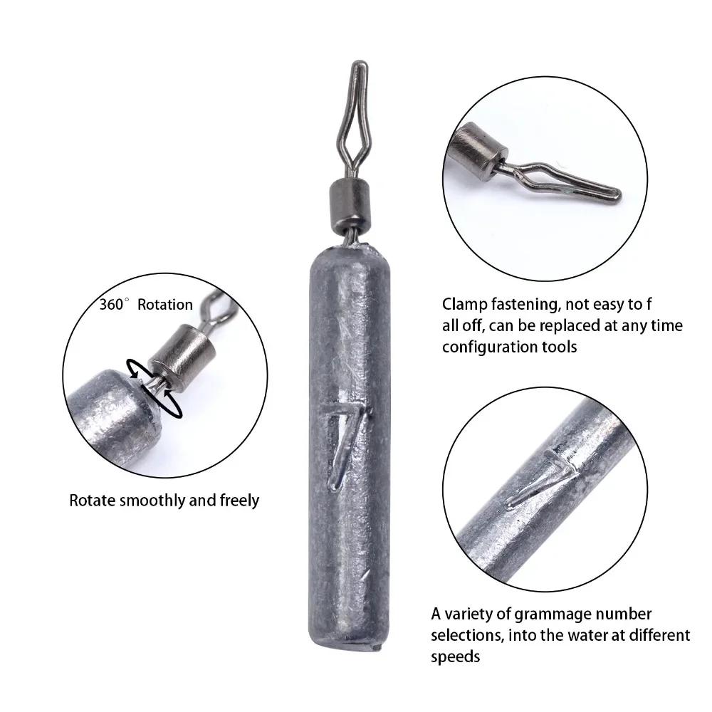 45pcs/box Fishing Weight 3.5g  - Carp Fishing Tackle บทวิจารณ์และราคา