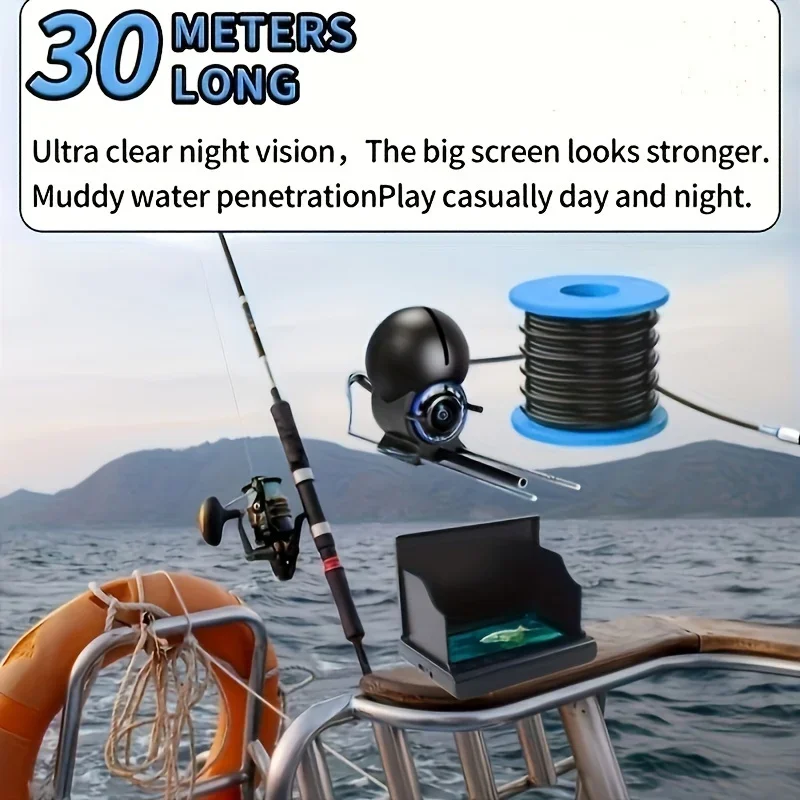 4.3 Inch/5 Inch Night Vision U - Underwater Fishing Camera บทวิจารณ์และราคา