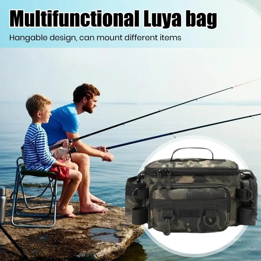 Fishing Tackle Backpack with R - Fishing Equipment Fly บทวิจารณ์และราคา