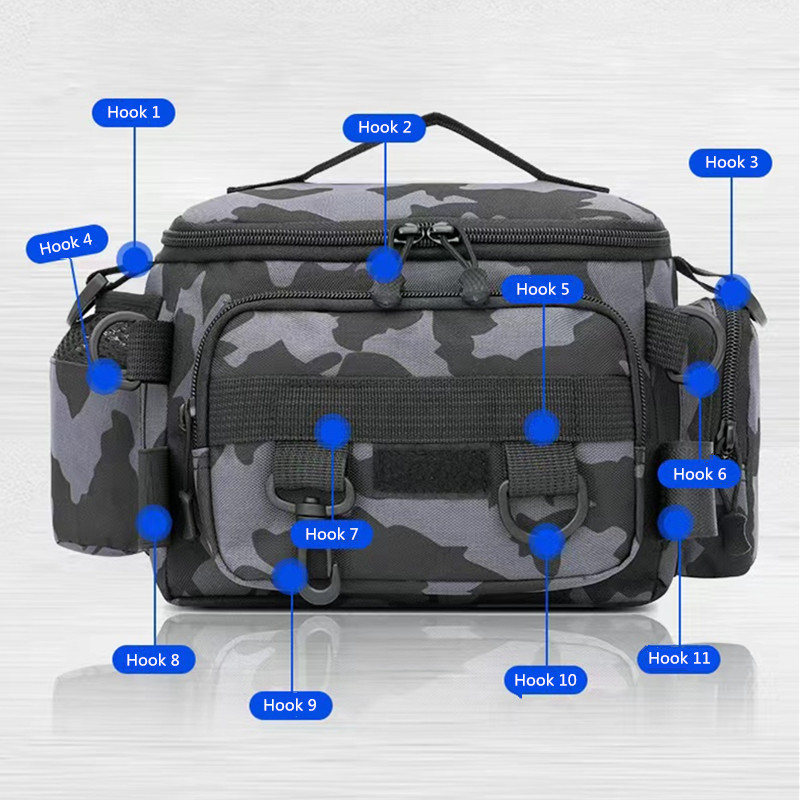 Fishing Tackle Backpack with R - Fishing Equipment Fly บทวิจารณ์และราคา